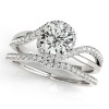 White Gold Bridal Set