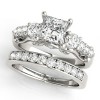 White Gold Bridal Set