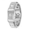 DW1AD450 White Gold Diamond Wedding Ring 