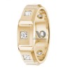 DW1AD450 Yellow Gold Diamond Wedding Bands