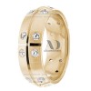 DW1AD475 Yellow Gold Diamond Wedding Bands