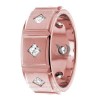 DW1AD480 Rose Gold Diamond Wedding Band
