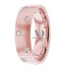 DW9AD000 Rose Gold Diamond Wedding Band