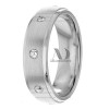 DW9AD006 White Gold Diamond Wedding Ring 