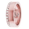 DW9AD017 Rose Gold Diamond Wedding Band