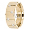 DW9AD020 Yellow Gold Diamond Wedding Bands