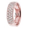 DW9AD022 Rose Gold Diamond Wedding Band