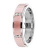 Rose & White Gold Diamond Ring