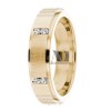 DW9AD032 Yellow Gold Diamond Wedding Bands