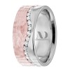 DW9AD034 Two Tone Diamond Ring