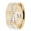 DW9AD034 Yellow Gold Diamond Wedding Bands