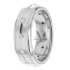 DW9AD040 White Gold Diamond Wedding Ring 
