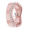 DW9AD041 Rose Gold Diamond Wedding Band