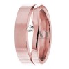 DW9AD042 Rose Gold Diamond Wedding Band