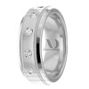 DW9AD045 White Gold Diamond Wedding Ring 