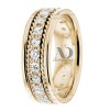 DW9AD055 Yellow Gold Diamond Wedding Bands