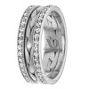 DW9AD056 White Gold Diamond Wedding Ring 