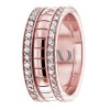 DW9AD059 Rose Gold Diamond Wedding Band