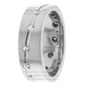 DW9AD075 White Gold Diamond Wedding Ring 