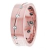 DW9AD075 Rose Gold Diamond Wedding Band