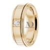 DW9AD077 Yellow Gold Diamond Wedding Bands