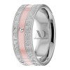 Rose & White Gold Diamond Ring