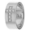 DW9AD147 White Gold Diamond Wedding Ring 