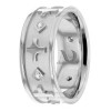 DW9AD148 White Gold Diamond Wedding Ring 