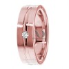 DW9AD153 Rose Gold Diamond Wedding Band