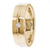 DW9AD153 Yellow Gold Diamond Wedding Bands