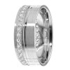 DW9AD156 White Gold Diamond Wedding Ring 