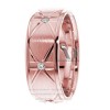 DW9AD157 Rose Gold Diamond Wedding Band