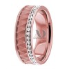 DW9AD158 Rose Gold Diamond Wedding Band