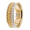 DW9AD158 Yellow Gold Diamond Wedding Bands