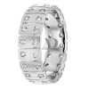 DW9AD165 White Gold Diamond Wedding Ring 