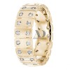 DW9AD165 Yellow Gold Diamond Wedding Bands