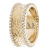 DW9AD166 Yellow Gold Diamond Wedding Bands