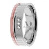 DW9AD171 Two Tone Diamond Ring