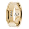 DW9AD171 Yellow Gold Diamond Wedding Bands