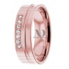 DW9AD172 Rose Gold Diamond Wedding Band