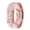 DW9AD173 Rose Gold Diamond Wedding Band