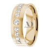 DW9AD173 Yellow Gold Diamond Wedding Bands