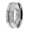 DW9AD175 White Gold Diamond Wedding Ring 