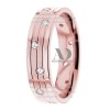 DW9AD178 Rose Gold Diamond Wedding Band