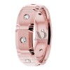 DW9AD183 Rose Gold Diamond Wedding Band