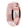 DW9AD184 Rose Gold Diamond Wedding Band