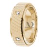 DW9AD187 Yellow Gold Diamond Wedding Bands