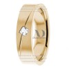 DW9AD195 Yellow Gold Diamond Wedding Bands