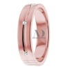 DW9AD196 Rose Gold Diamond Wedding Band