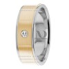 DW9AD198 Two Tone Diamond Ring